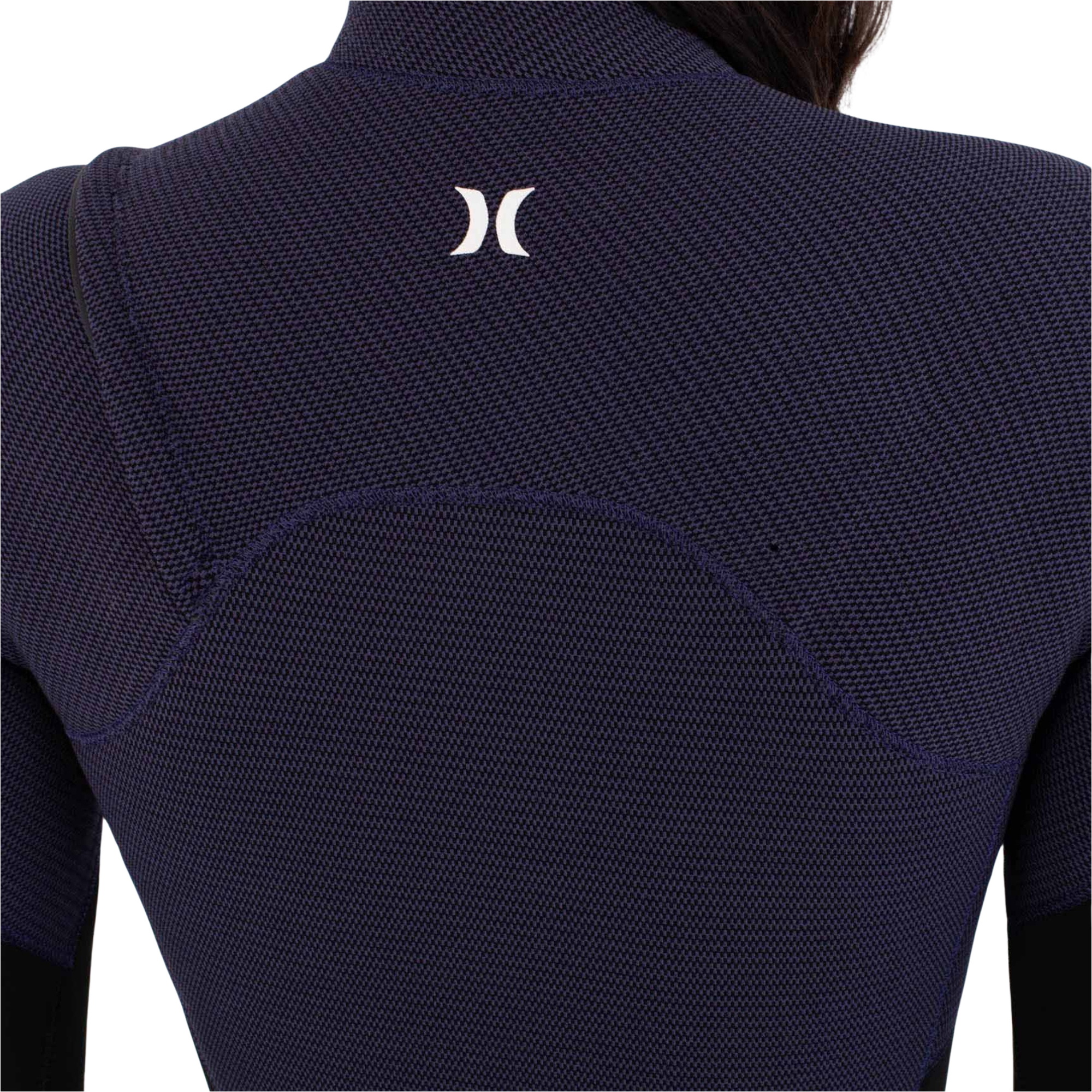 2026 Hurley Da Donna Plus 3/2mm Chest Zip Muta WFS0012302 - Vintage Iris